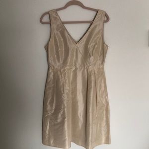 JCREW Bridesmaid Dress Beige Size 10